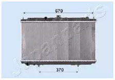 Теплообменник JAPANPARTS RDA213005