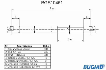  BUGIAD BGS10461