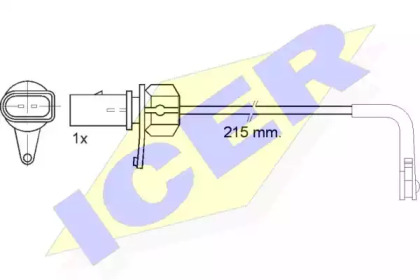 Сигнализатор, износ тормозных колодок ICER 610508 C