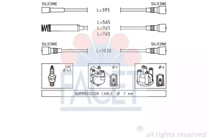 Комплект электропроводки FACET 4.8527