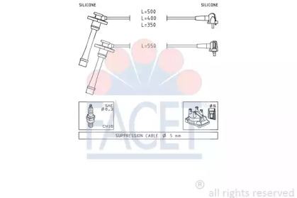 Комплект электропроводки FACET 4.9209