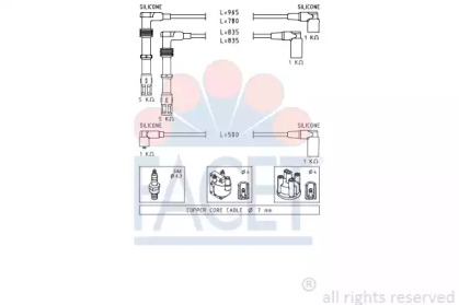 Комплект электропроводки FACET 4.9356