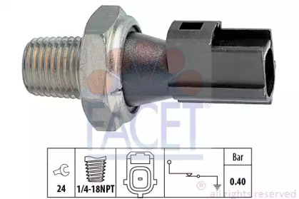 Переключатель FACET 7.0156