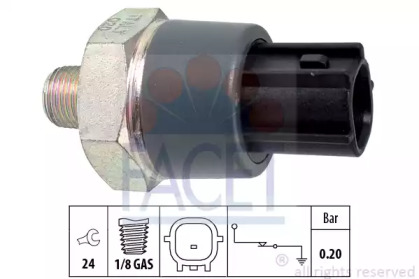 Переключатель FACET 7.0166