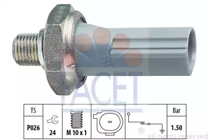 Переключатель FACET 7.0176