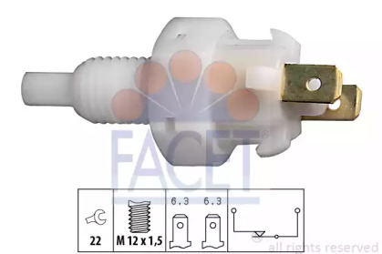 Переключатель FACET 7.1004