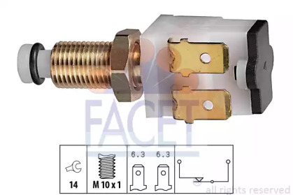 Переключатель FACET 7.1009