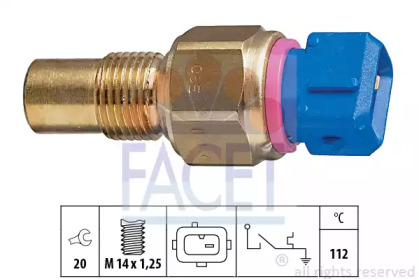 Переключатель FACET 7.4109