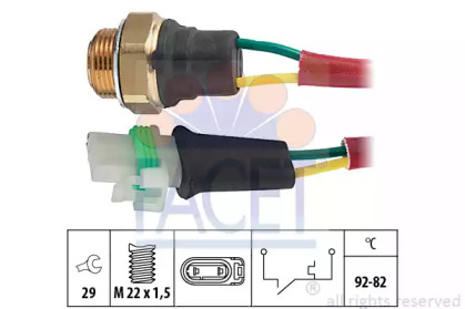 Переключатель FACET 7.5127