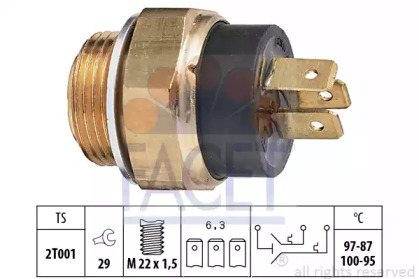 Переключатель FACET 7.5613