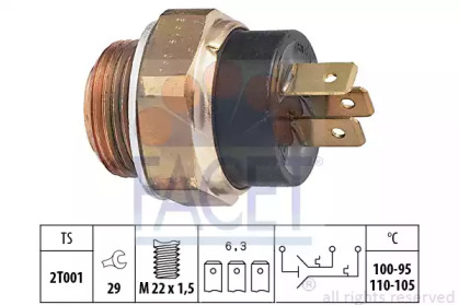 Переключатель FACET 7.5619