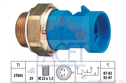 Переключатель FACET 7.5622