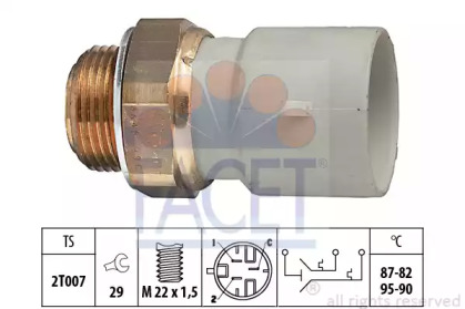 Переключатель FACET 7.5645