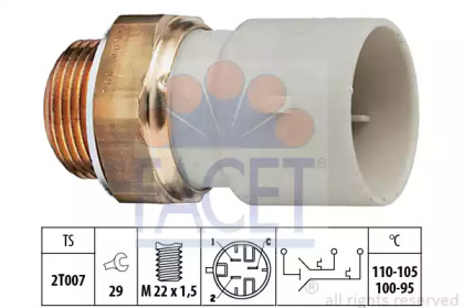 Переключатель FACET 7.5689