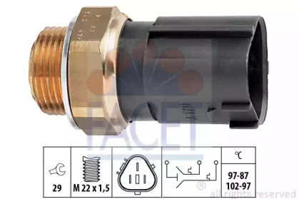 Переключатель FACET 7.5690