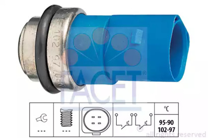 Переключатель FACET 7.5692