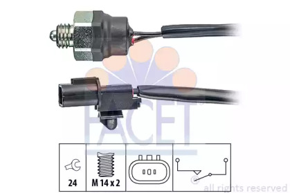 Переключатель FACET 7.6342