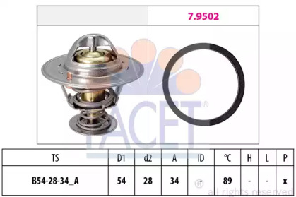 Термостат FACET 7.8220