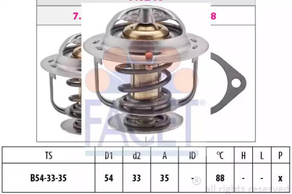 Термостат FACET 7.8248S