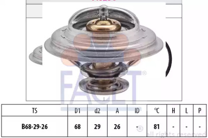 Термостат FACET 7.8250S