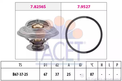 Термостат FACET 7.8256