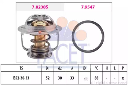 Термостат FACET 7.8269