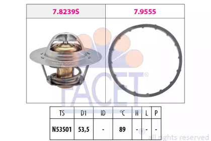 Термостат FACET 7.8291