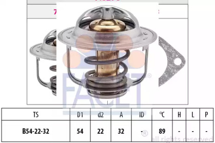 Термостат FACET 7.8298S