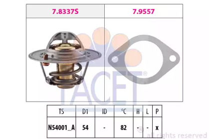 Термостат FACET 7.8337