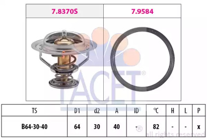 Термостат FACET 7.8370