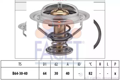 Термостат FACET 7.8370S