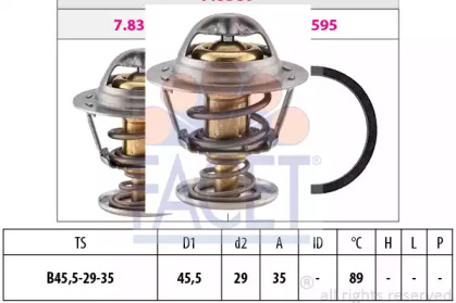 Термостат FACET 7.8389S