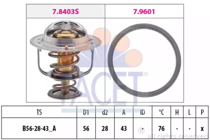 Термостат FACET 7.8403