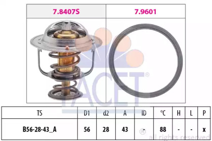 Термостат FACET 7.8408