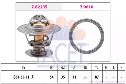 Термостат FACET 7.8435