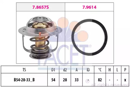 Термостат FACET 7.8449