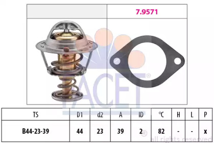 Термостат FACET 7.8519