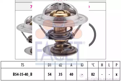 Термостат FACET 7.8641S