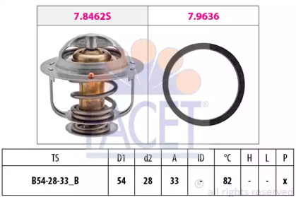 Термостат FACET 7.8645