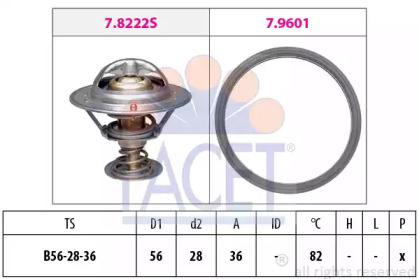 Термостат FACET 7.8728