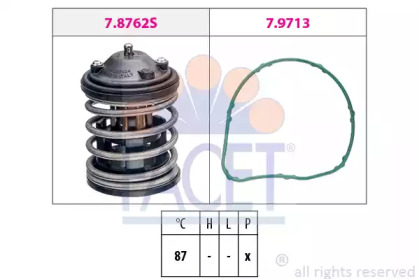 Термостат FACET 7.8851