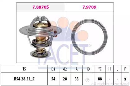 Термостат FACET 7.8971