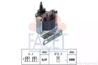 Катушка зажигания FACET 9.6011