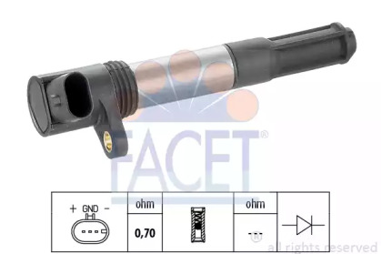 Катушка зажигания FACET 9.6342