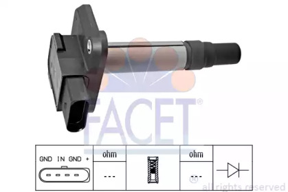 Катушка зажигания FACET 9.6345