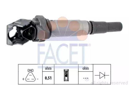 Катушка зажигания FACET 9.6375