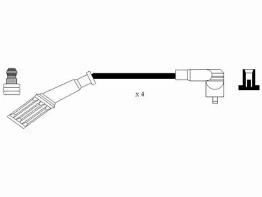 Комплект электропроводки NGK 0646