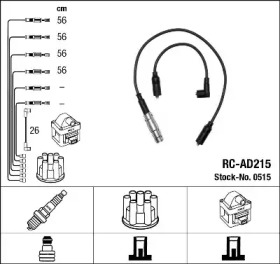 Комплект электропроводки NGK 0515