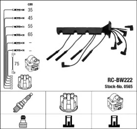 Комплект электропроводки NGK 0565