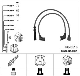 Комплект электропроводки NGK 8091